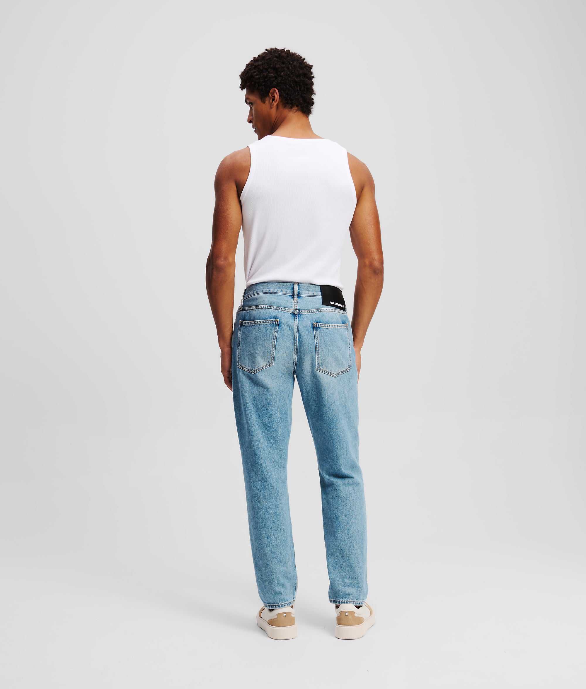 LOGO TAPERED JEANS - Image 3