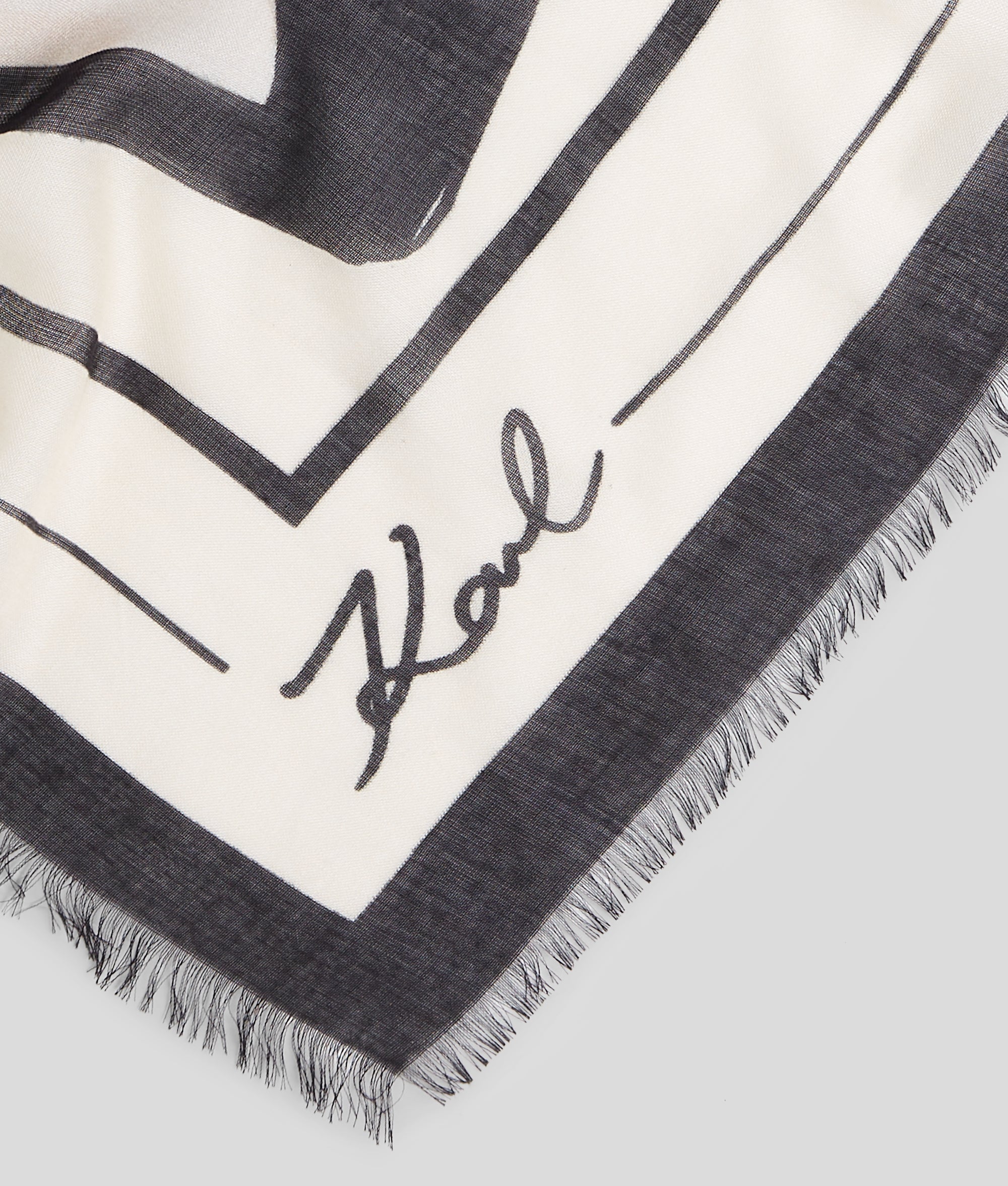 K/SIGNATURE BAGS SCARF - Image 5
