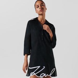 SIGNATURE BEACH SHIRT DRESS