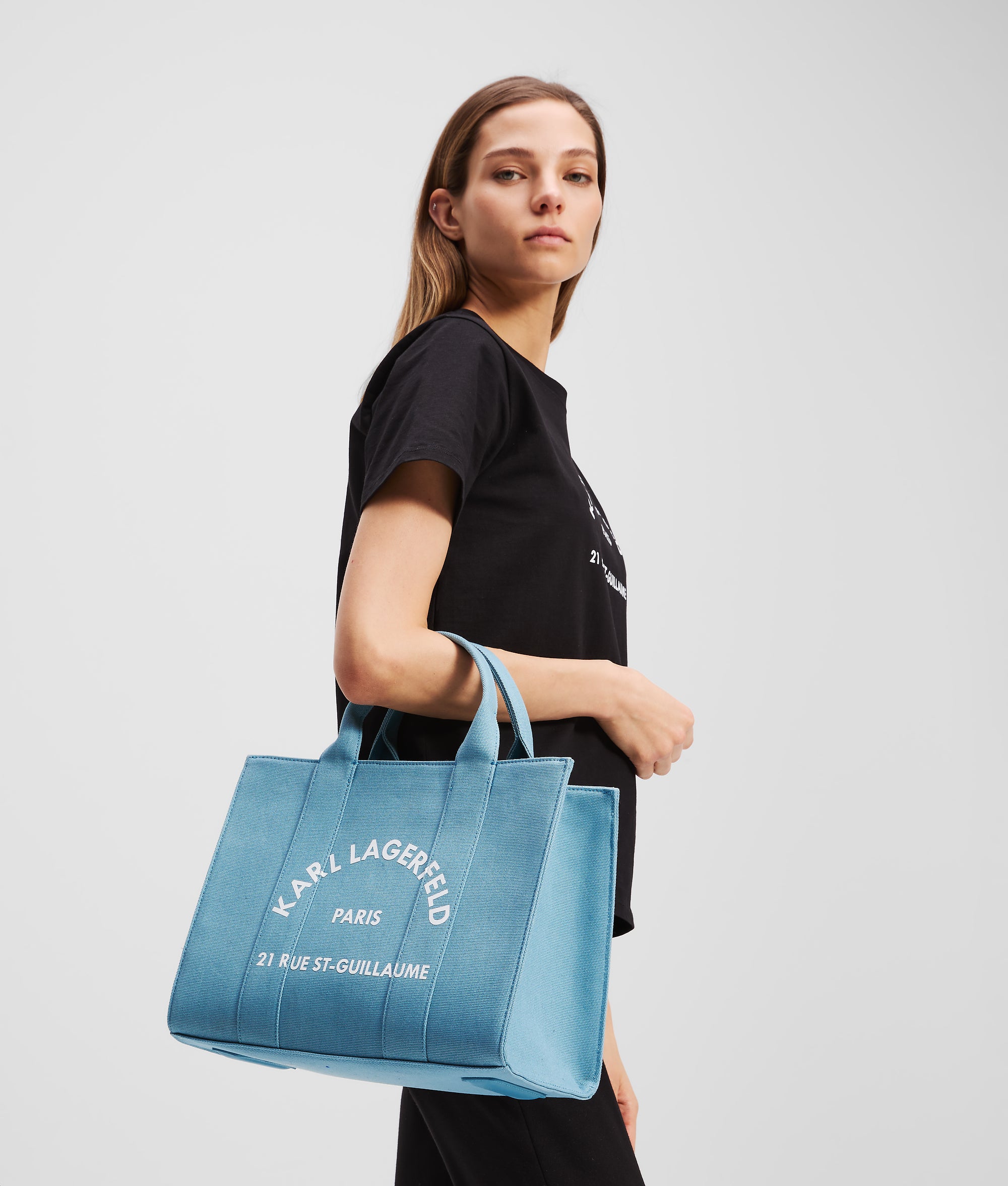 RUE ST-GUILLAUME MEDIUM SQUARE TOTE BAG - Image 2