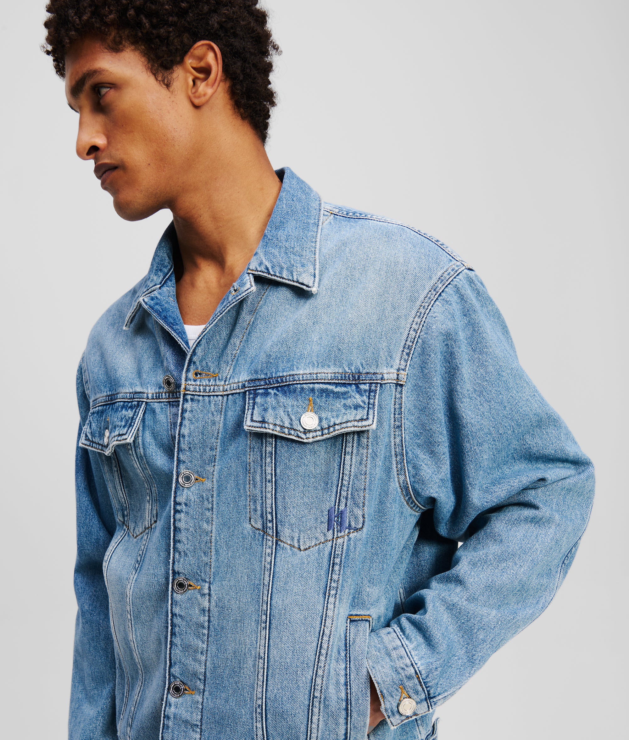 MONOGRAM DENIM JACKET - Image 2
