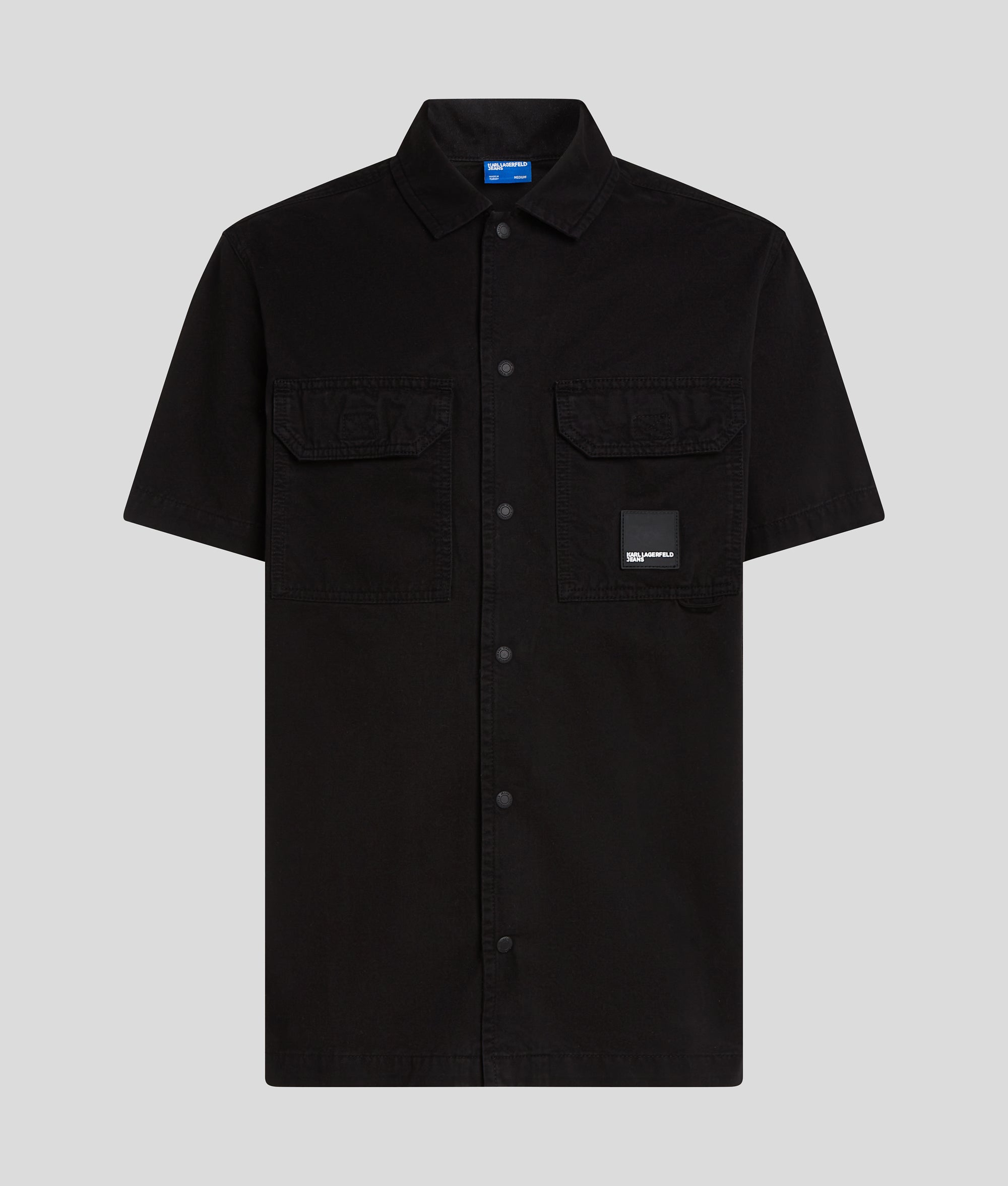 SHORT-SLEEVED BUTTON-UP SHIRT - Image 5
