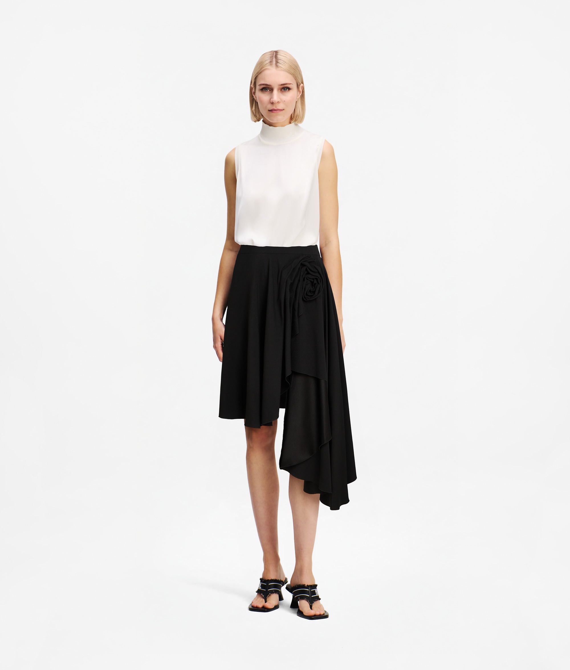 KL STUDIO RUFFLE SKIRT