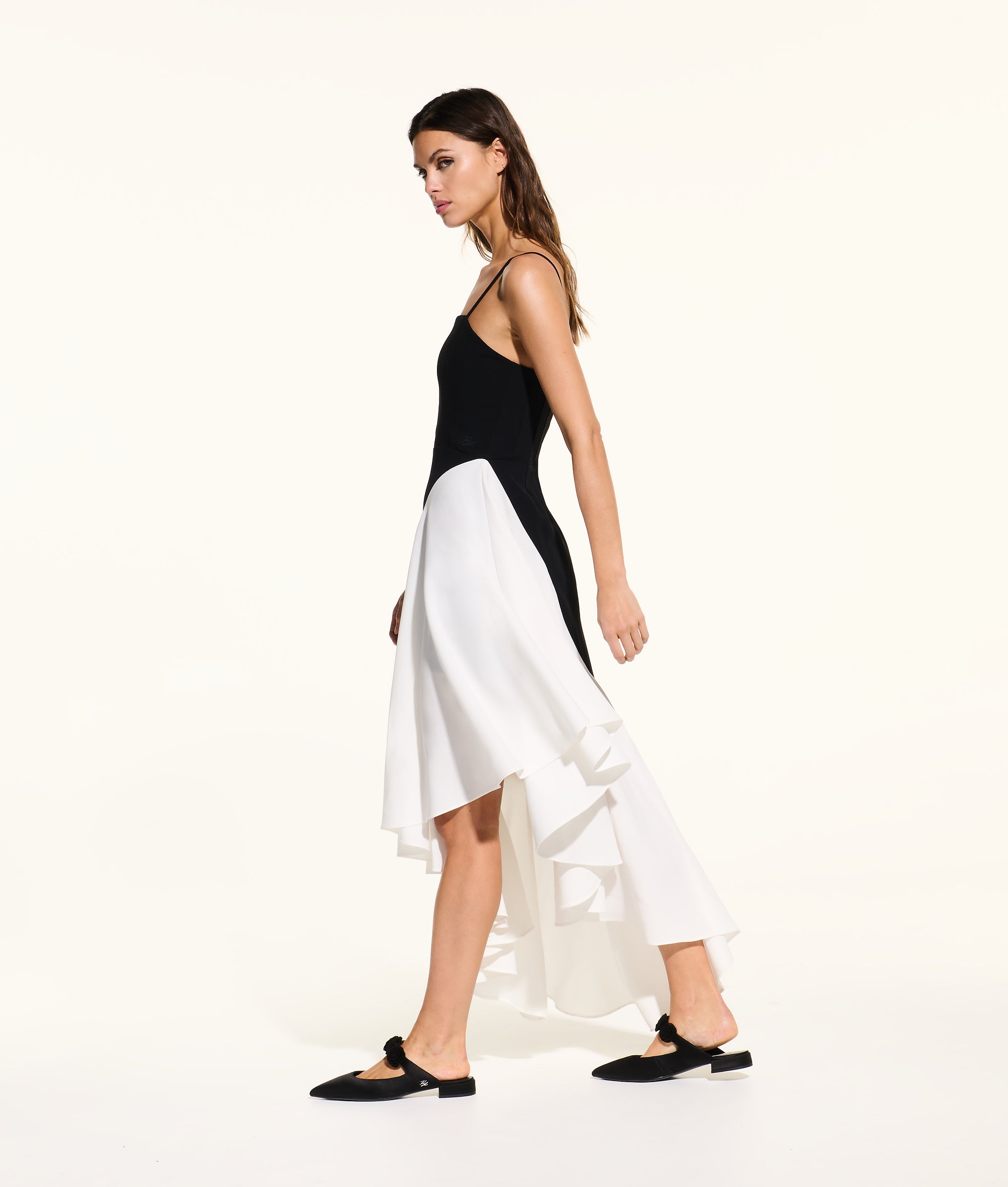 KL STUDIO RUFFLE DRESS - Image 4