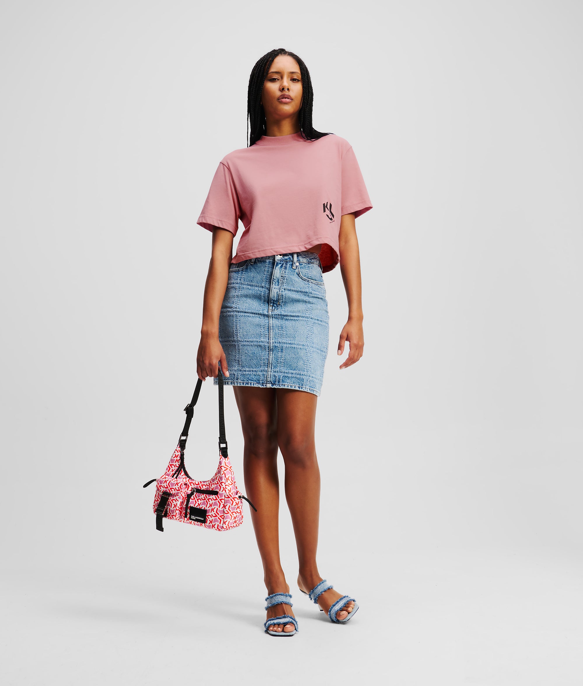 MONOGRAM CROPPED T-SHIRT - Image 4