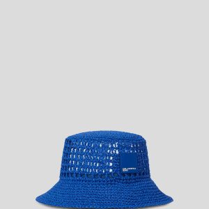 Box Logo woven bucket hat