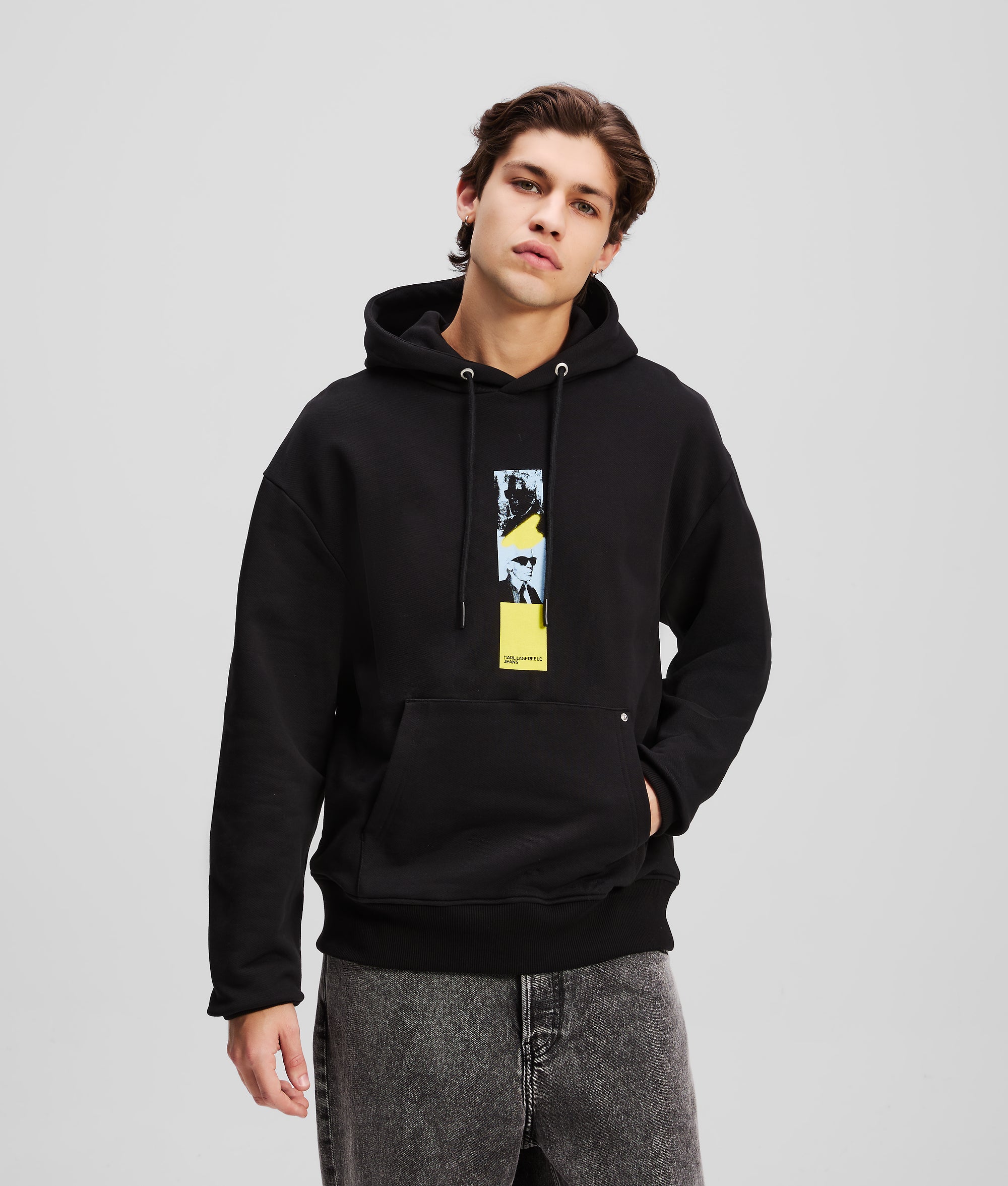 KARL PRINT HOODIE - Image 2