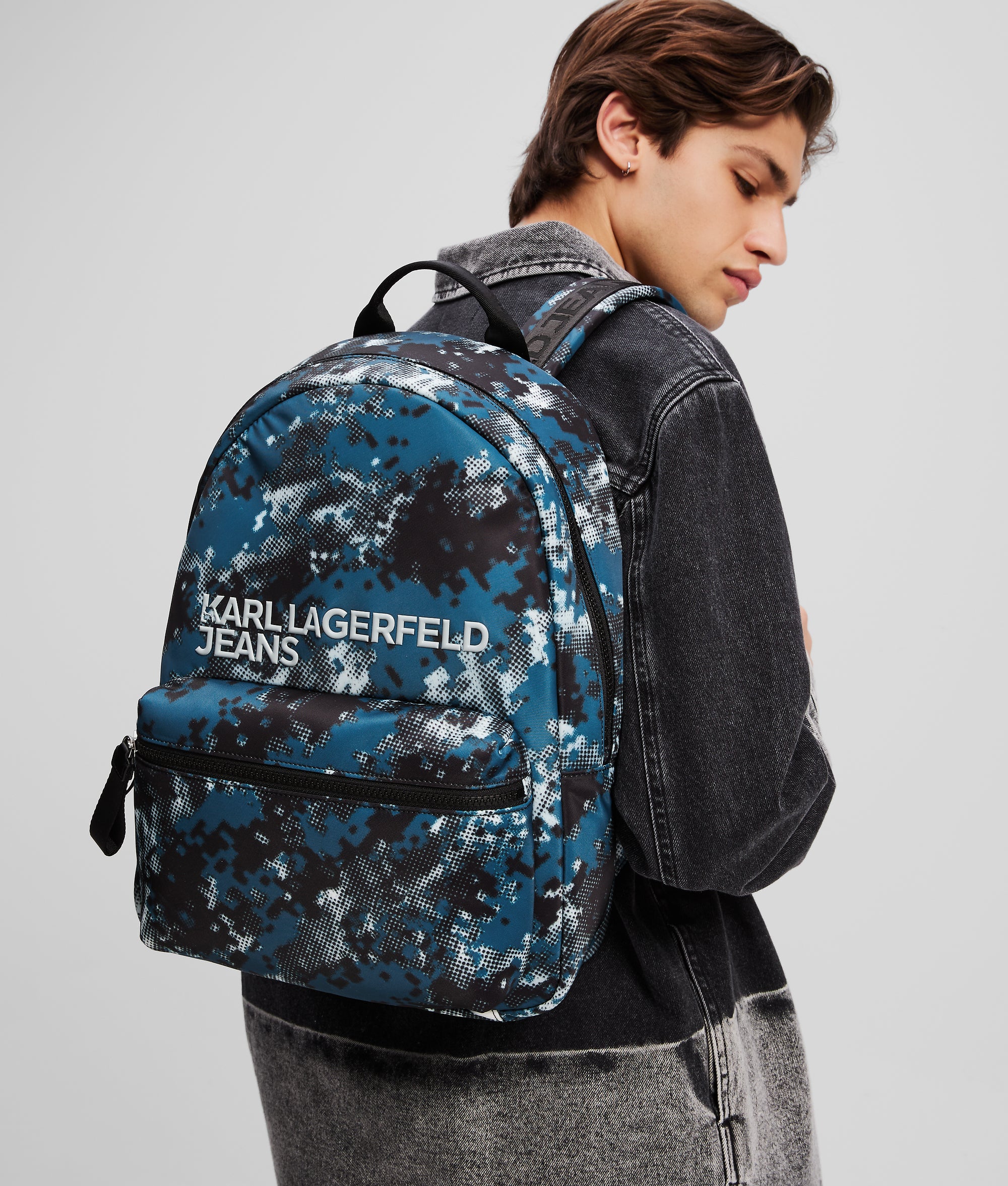 DIGITAL PRINT NYLON BACKPACK - Image 2