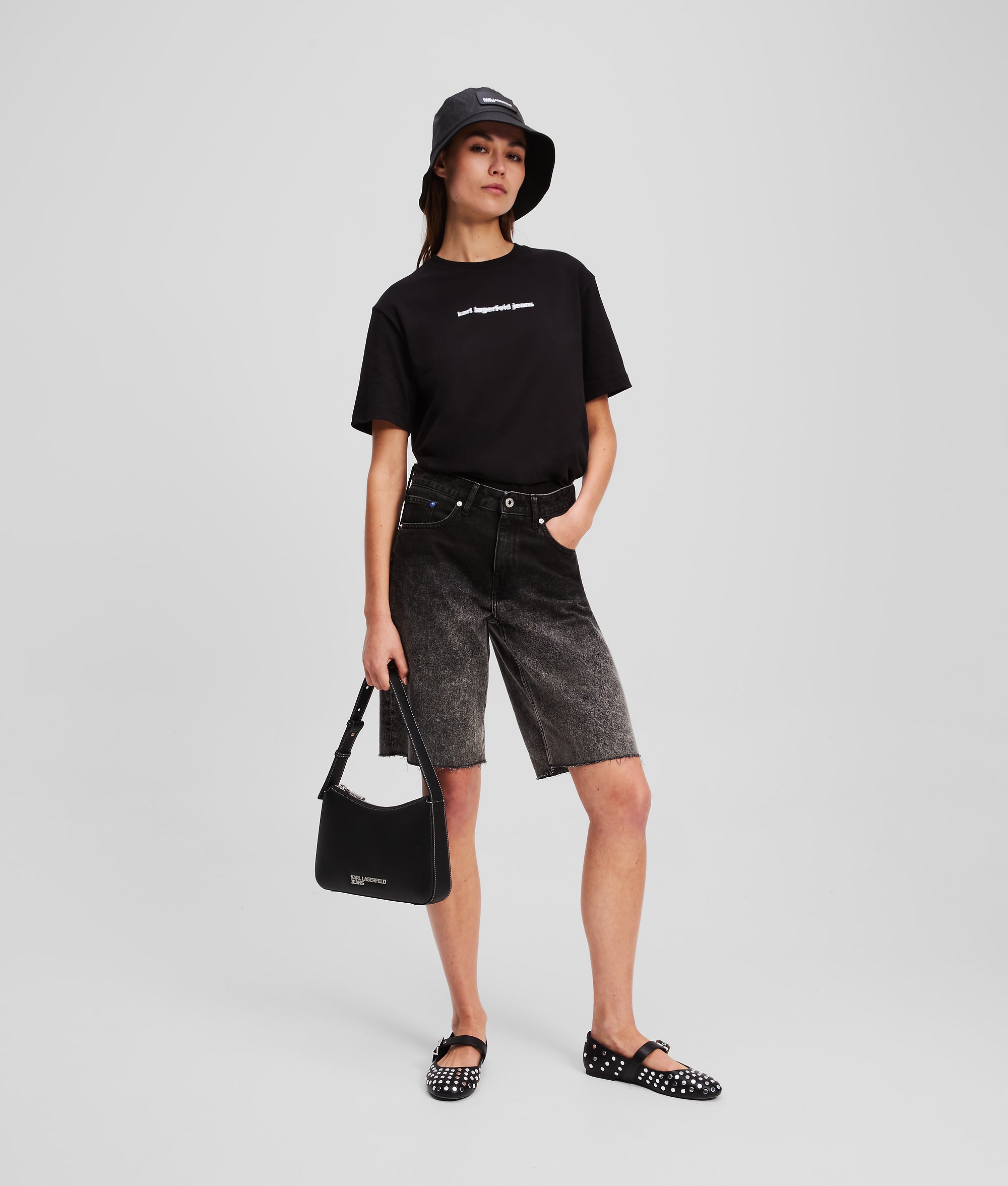 OMBR?? DENIM SHORTS - Image 4