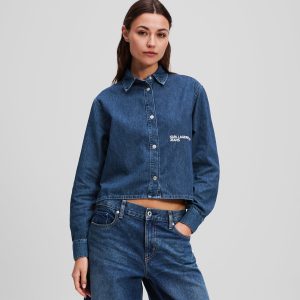 BOXY DENIM SHIRT