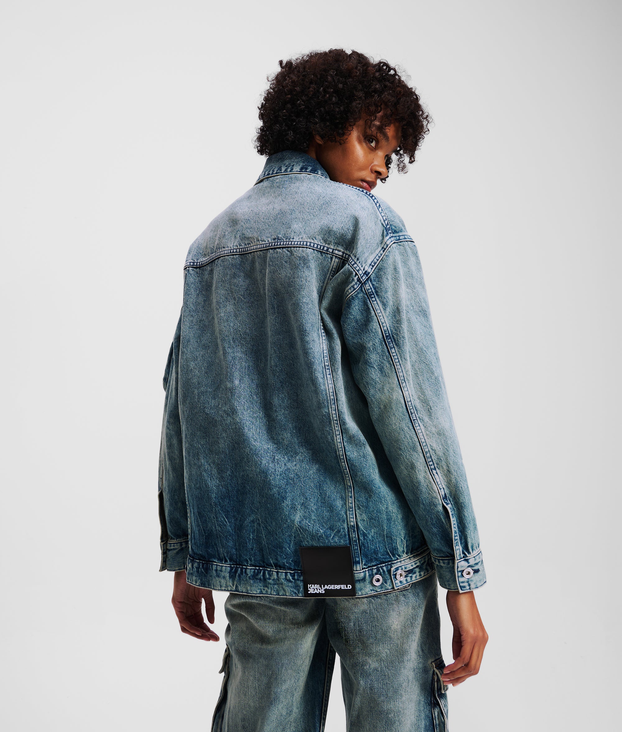 UTILITY DENIM JACKET - Image 3