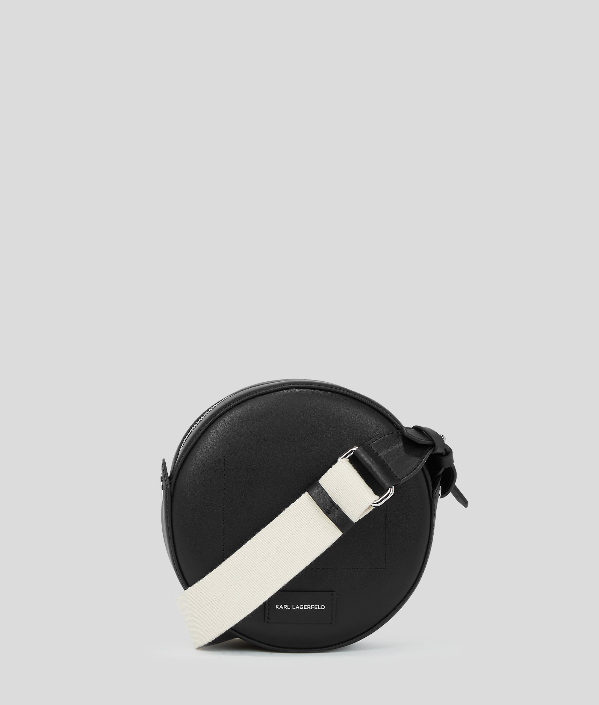 K/CIRCLE EMBOSSED LOGO ROUND CROSSBODY BAG - Image 4