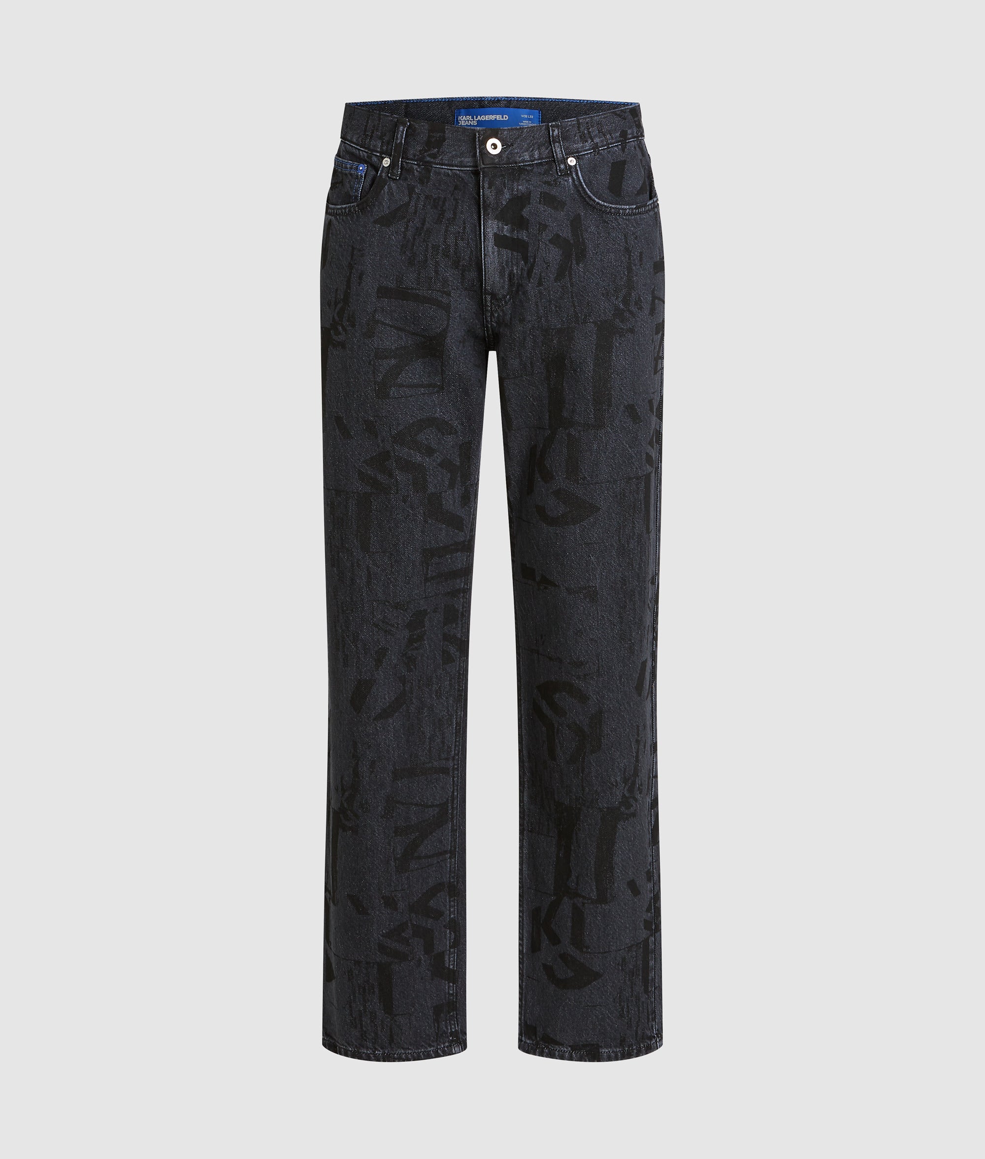 Straight all-over Monogram jeans - Image 5