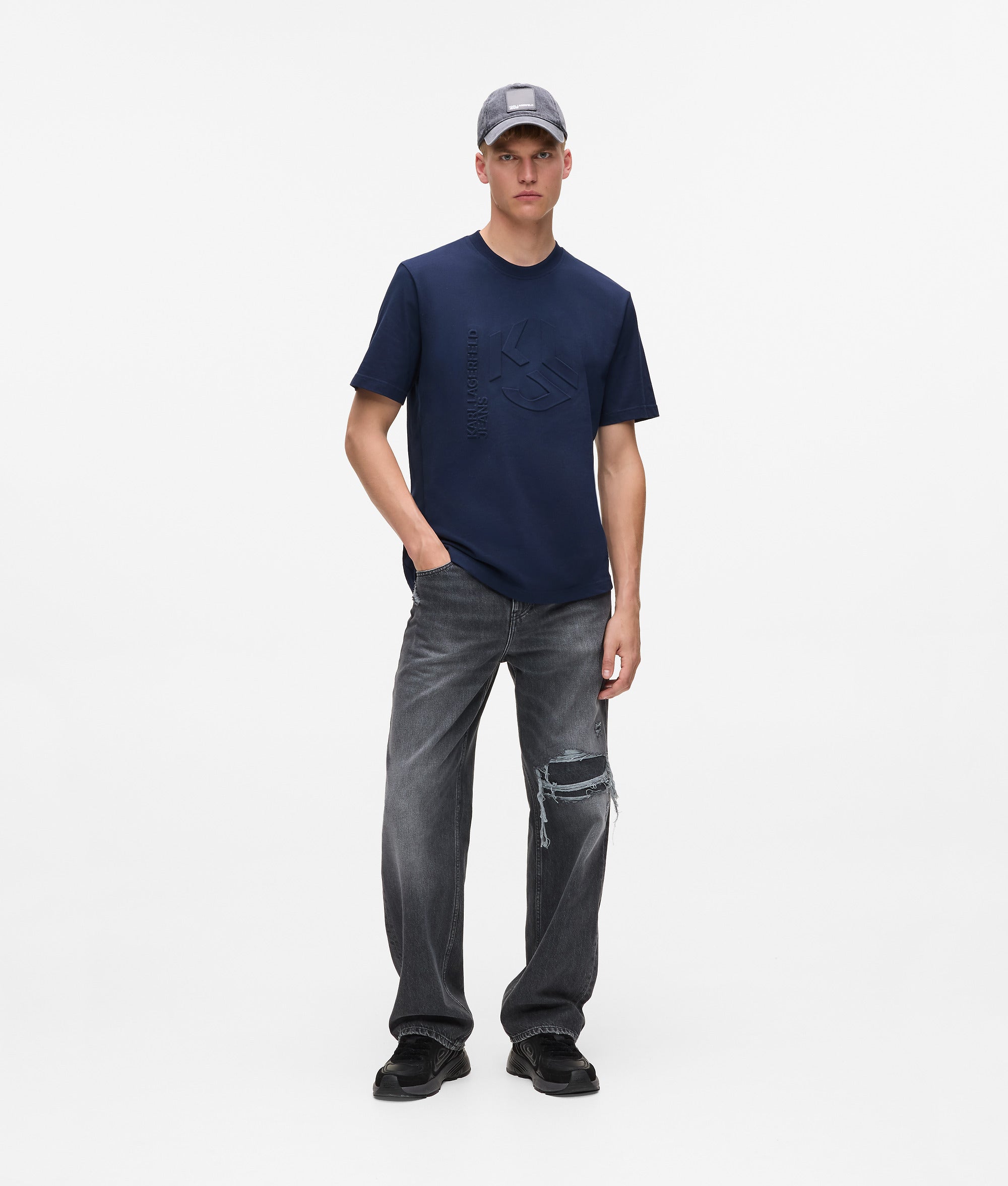 Embossed Monogram T-shirt - Image 4