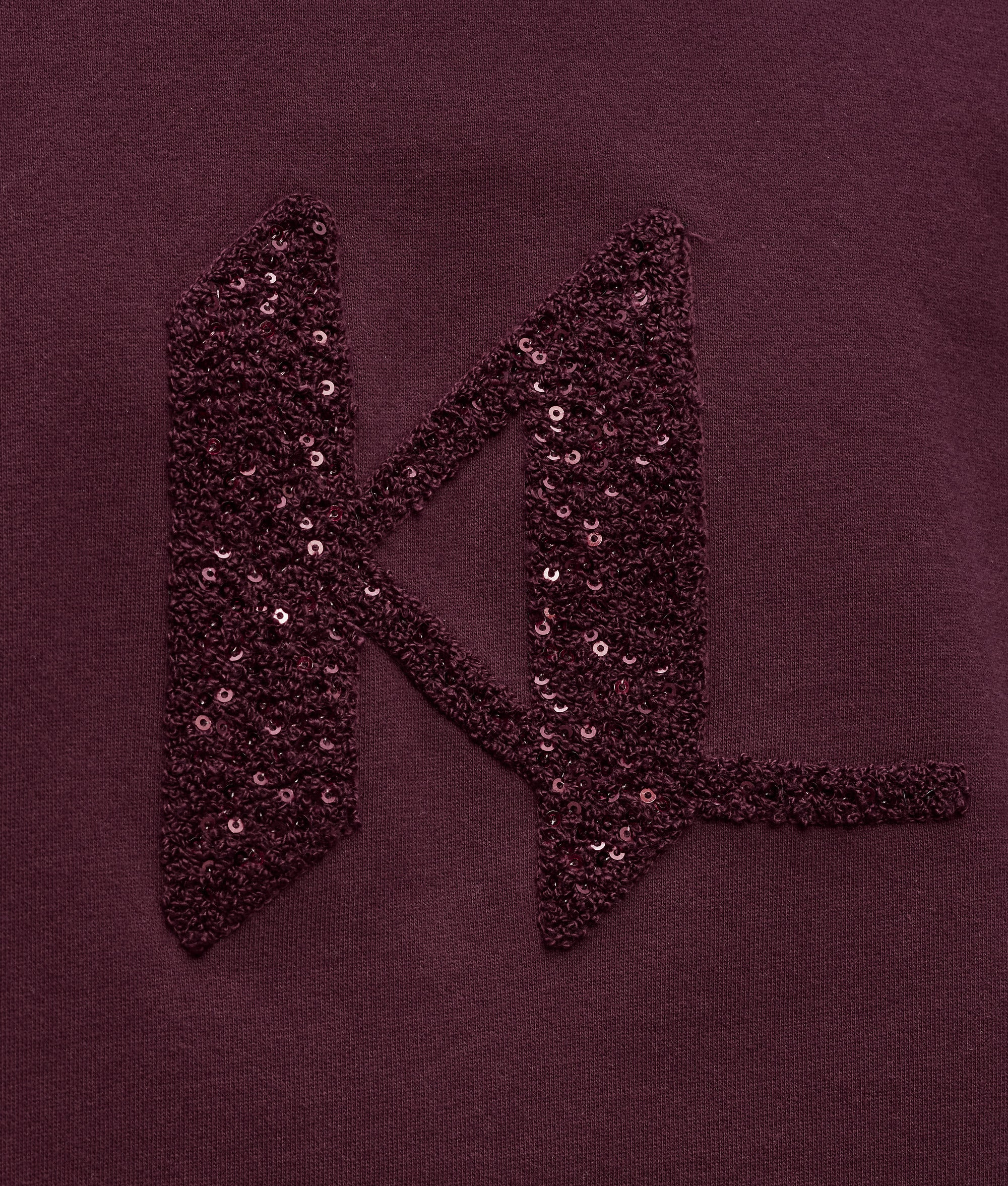 Sequin Monogram sweatshirt - Image 3