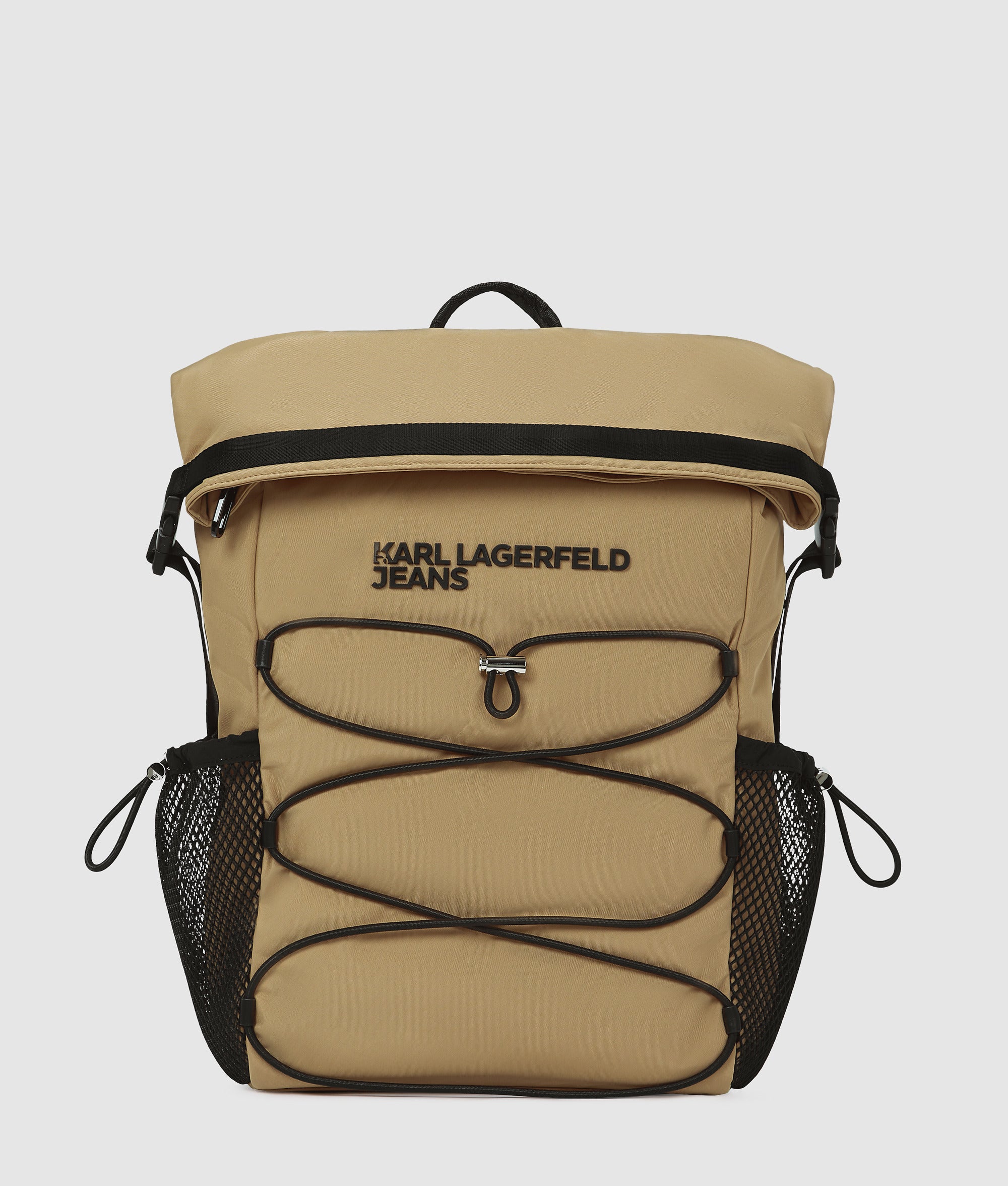 Utility drawstring backpack