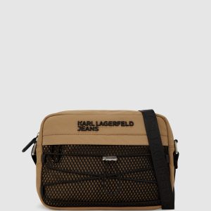 Utility drawstring crossbody bag