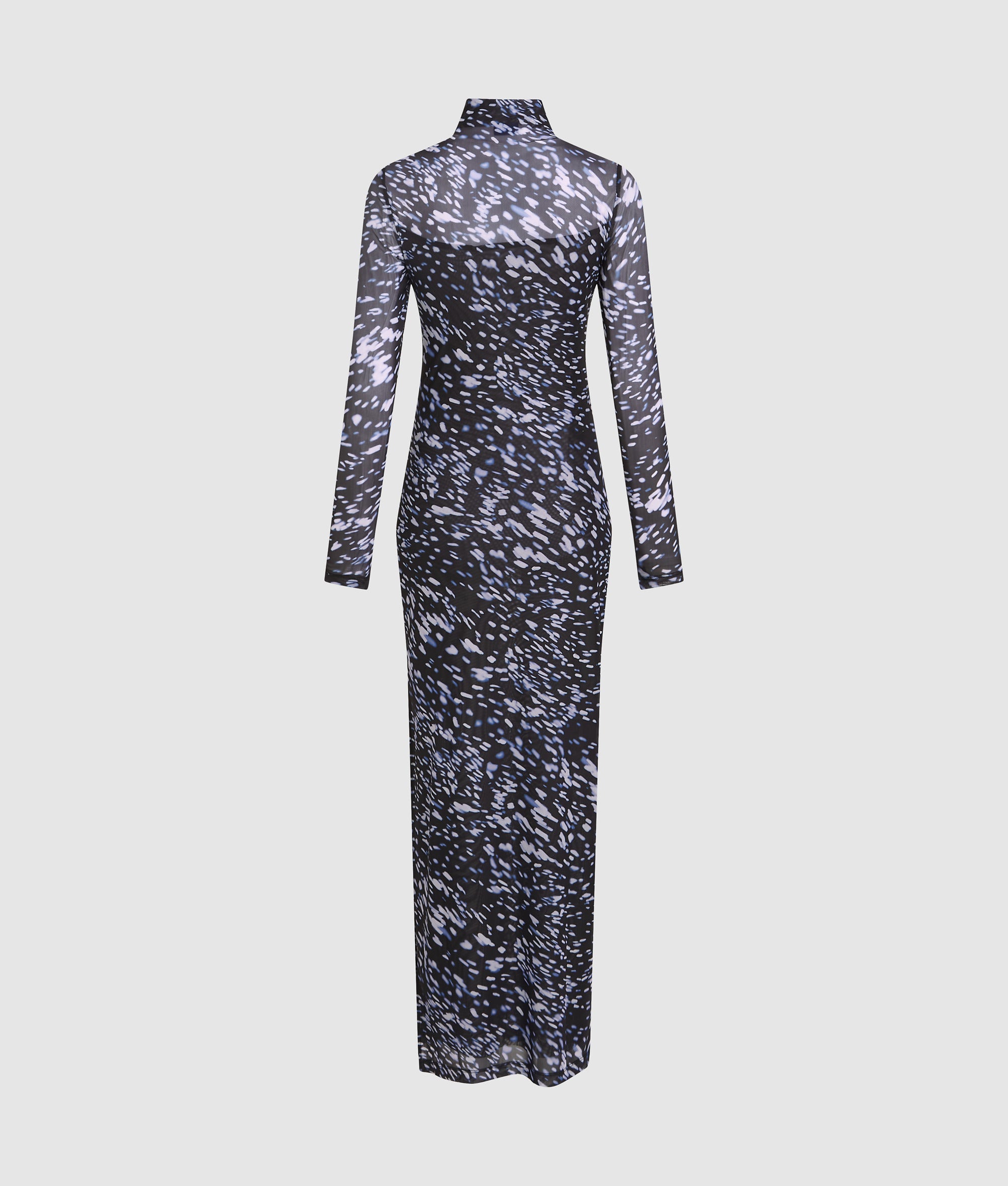 All-over-print mesh dress - Image 6