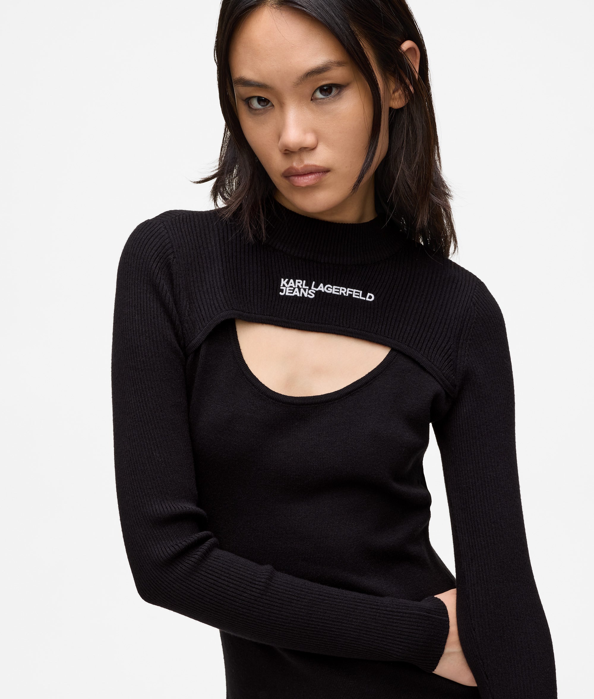 Cut out knit dress - Image 2