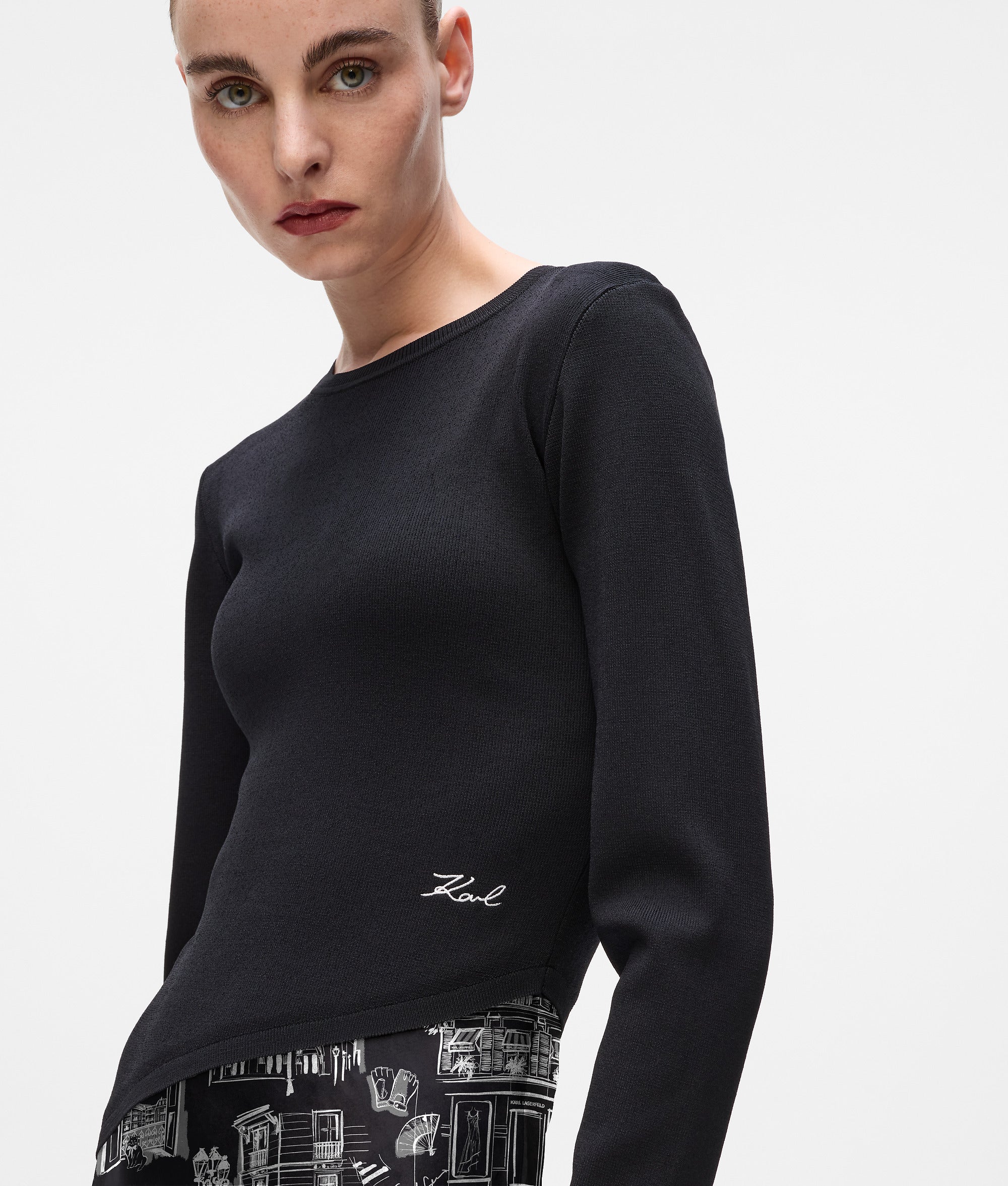 Paris sketch midi dress - Image 2