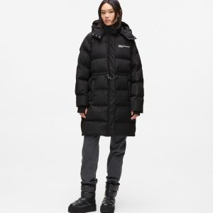 Long puffer jacket