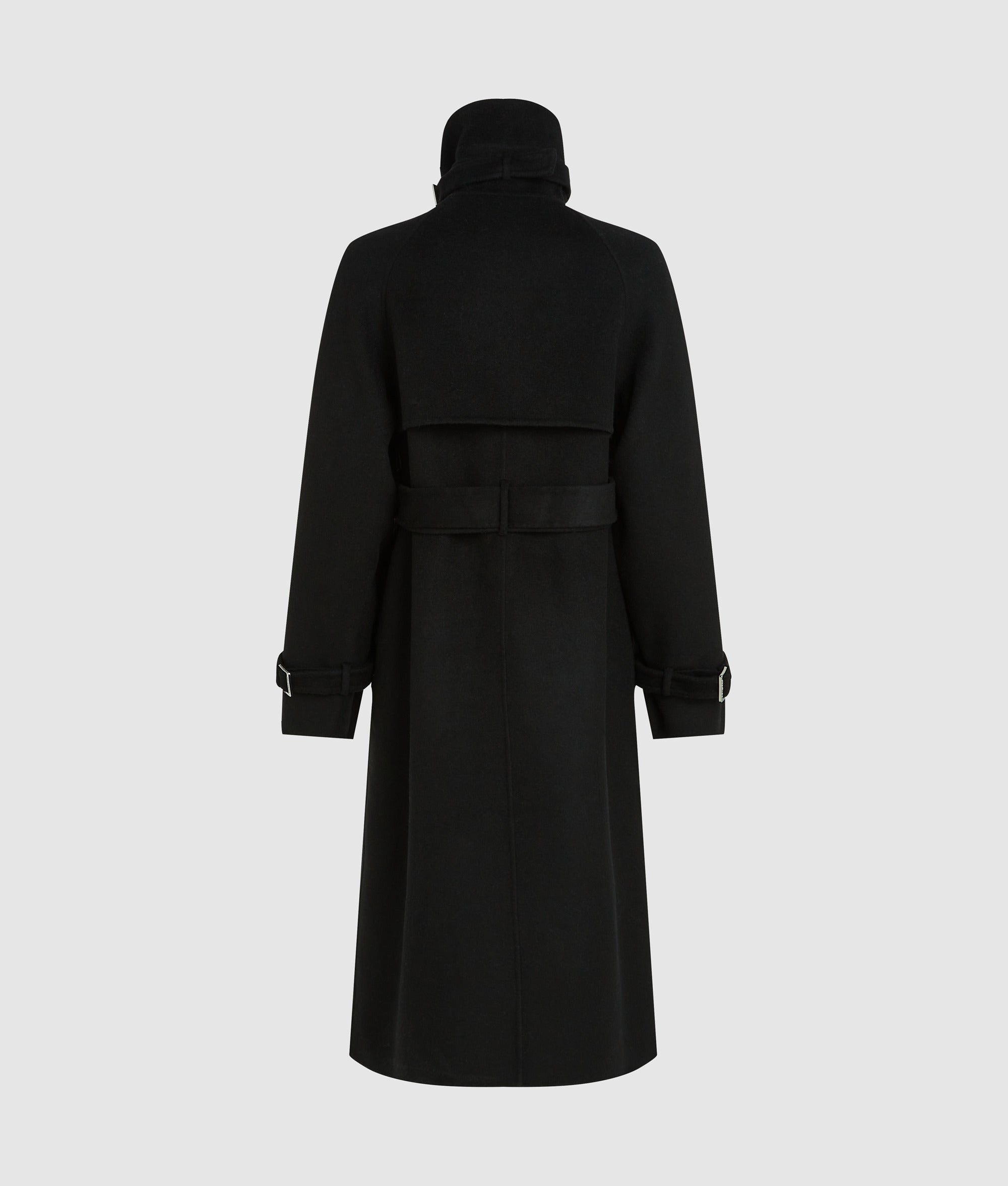Belted long coat - Image 6