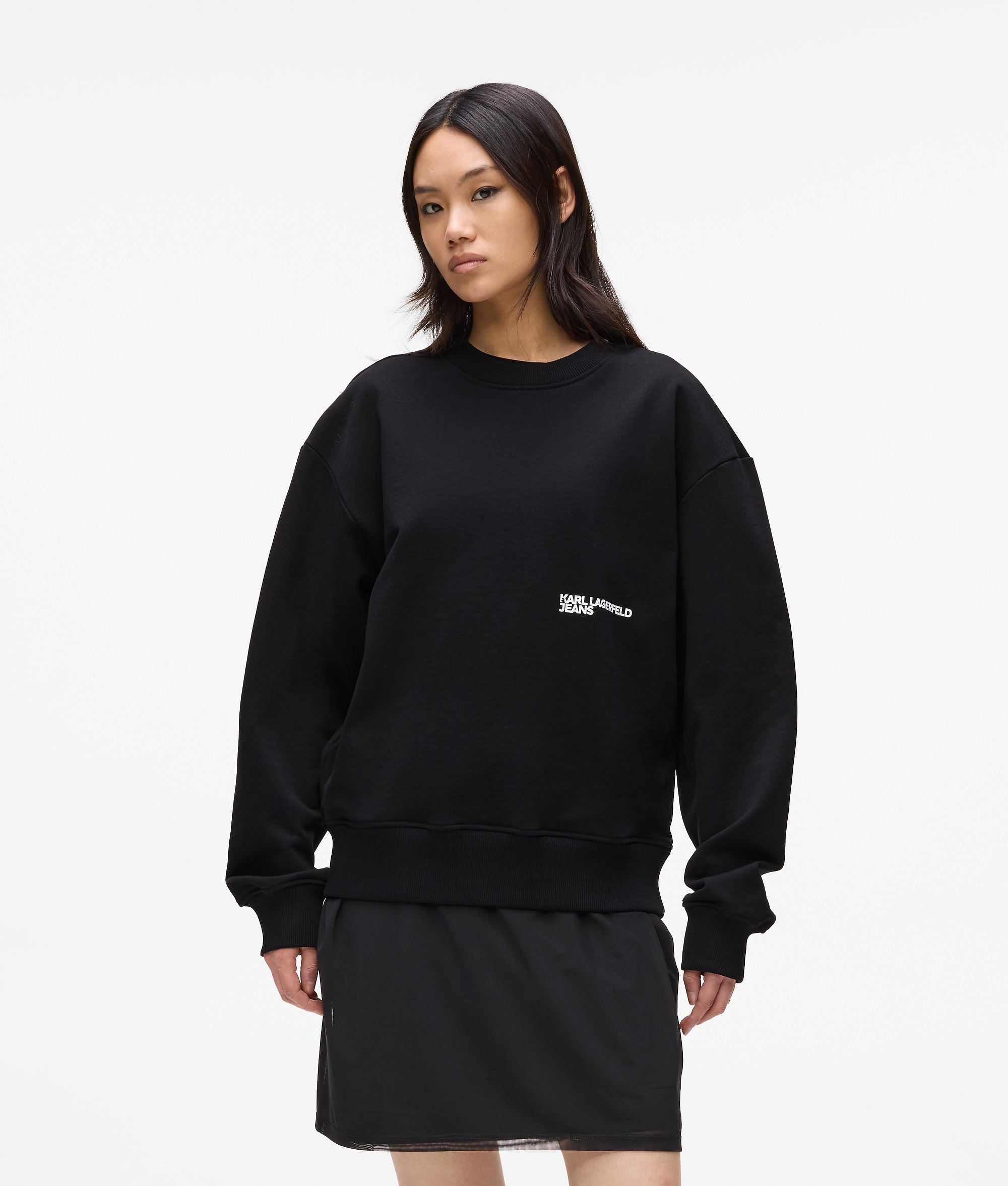 Relaxed Karl quote sweatshirt - Image 2