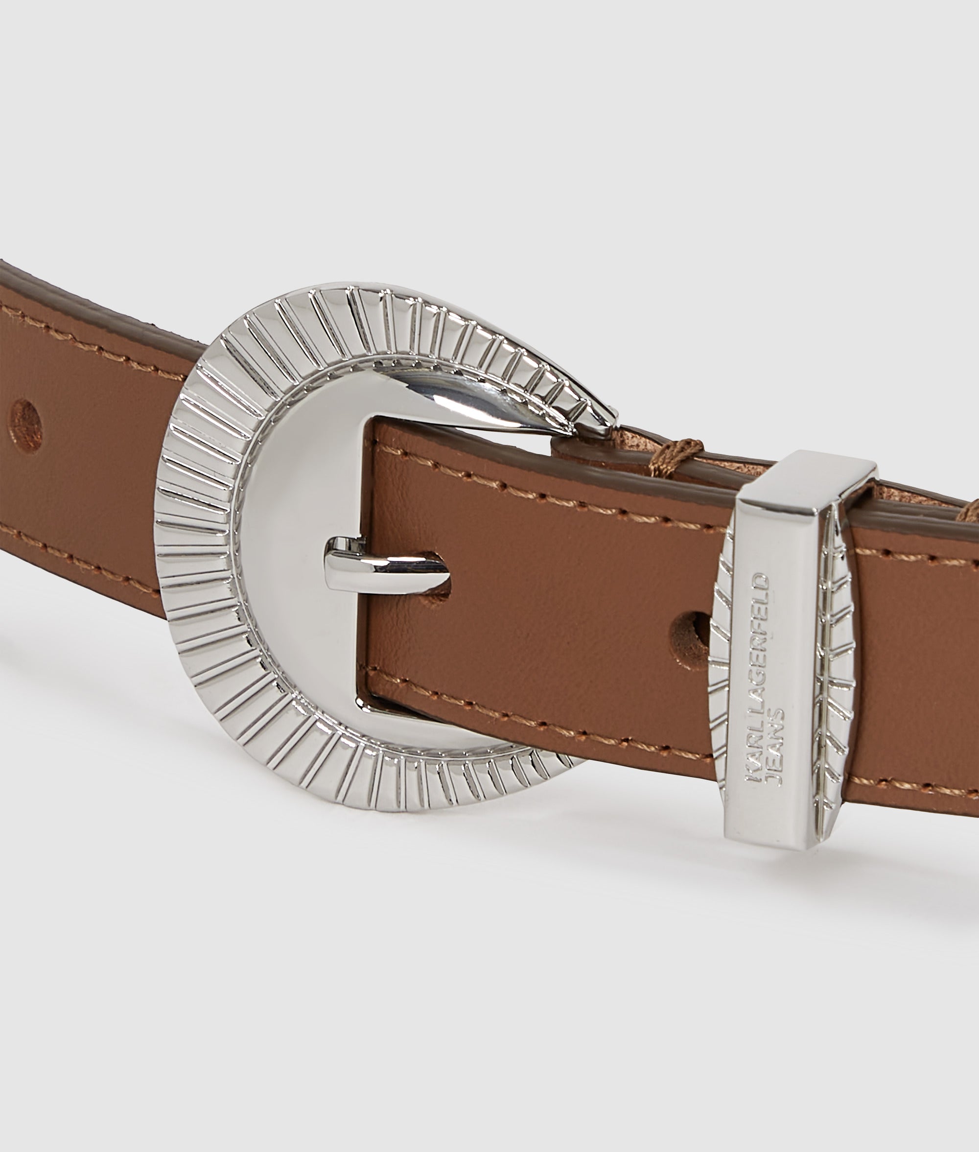 Western round buckle belt - Image 5