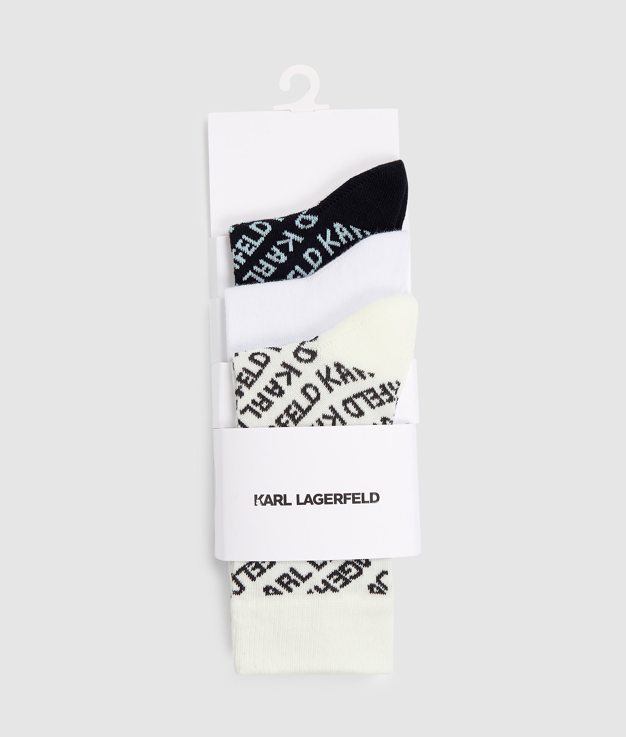 All-over logo socks ?C 3 pack - Image 4