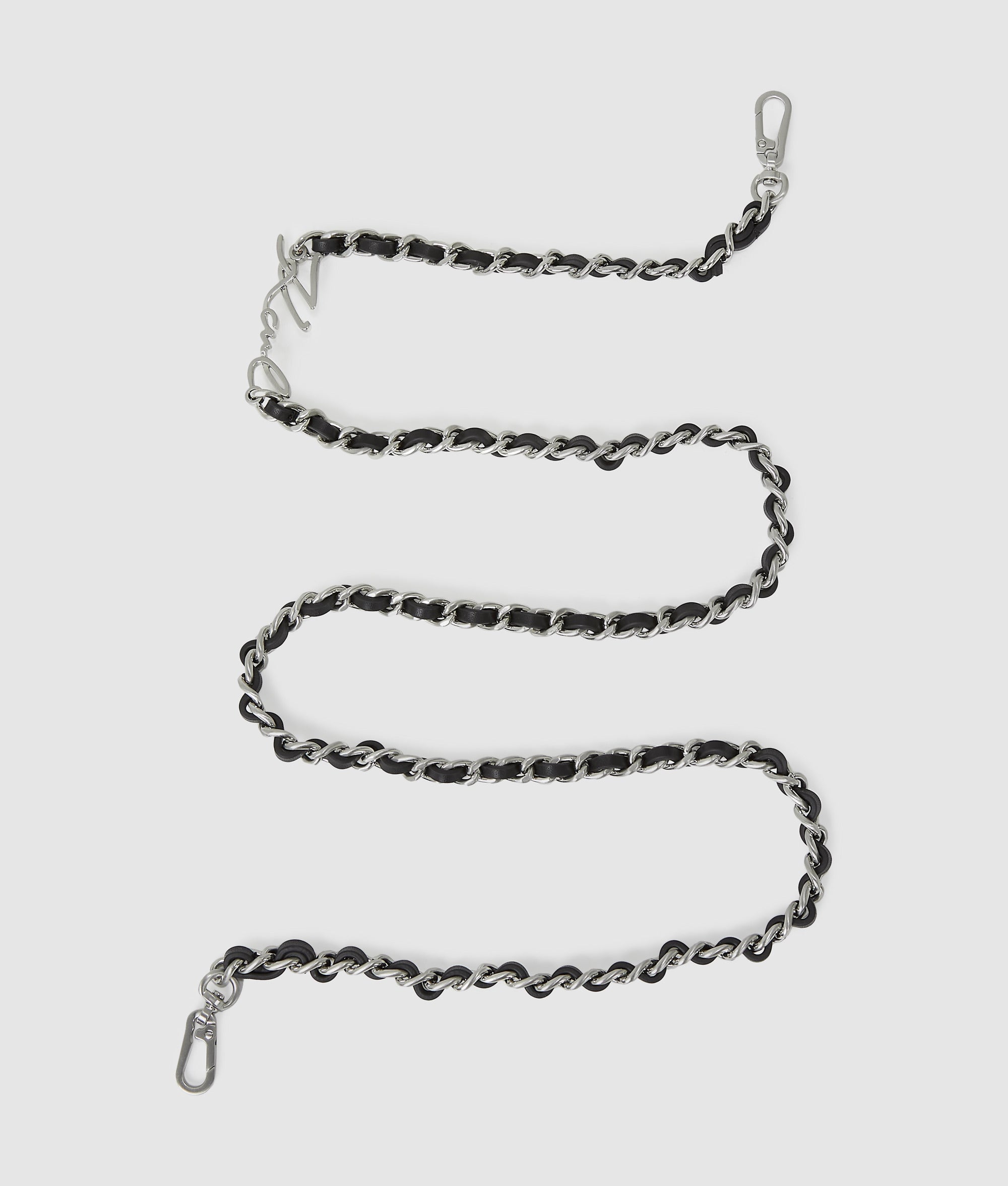 K/Signature chain shoulder strap