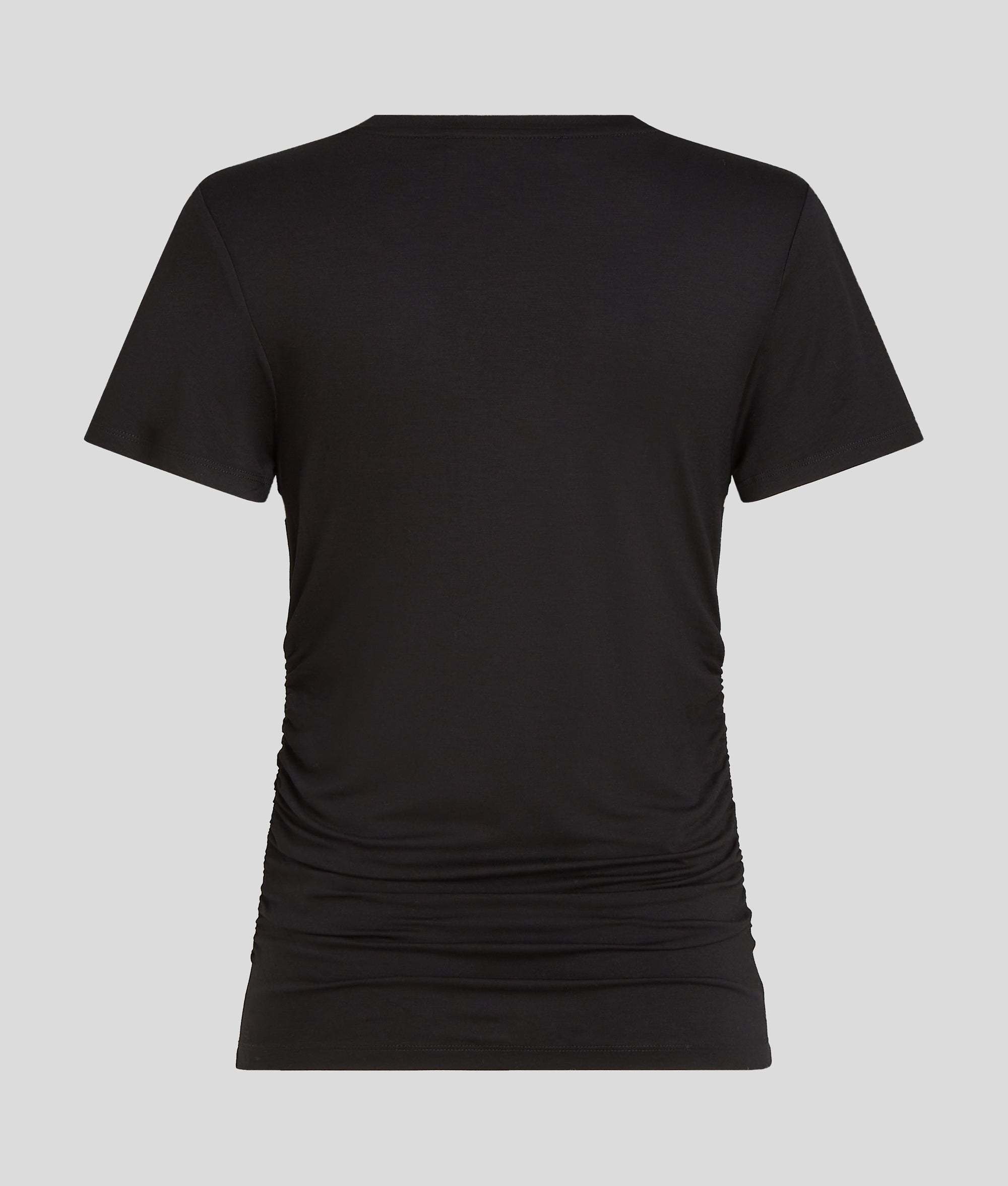 SIGNATURE V-NECK RUCHED T-SHIRT - Image 2
