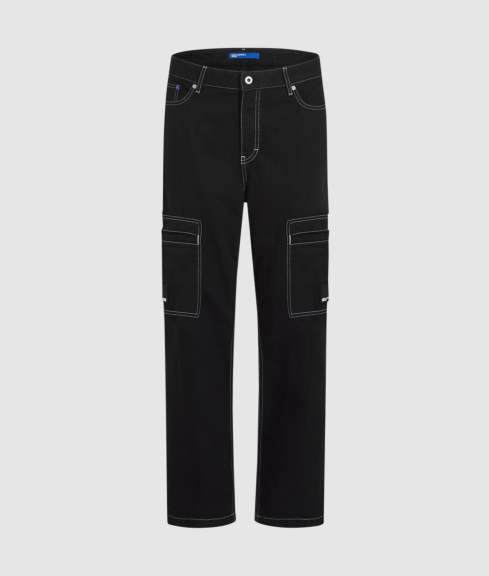 Contrast stitch cargo pants - Image 5