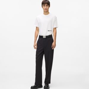 Tonal piping pants