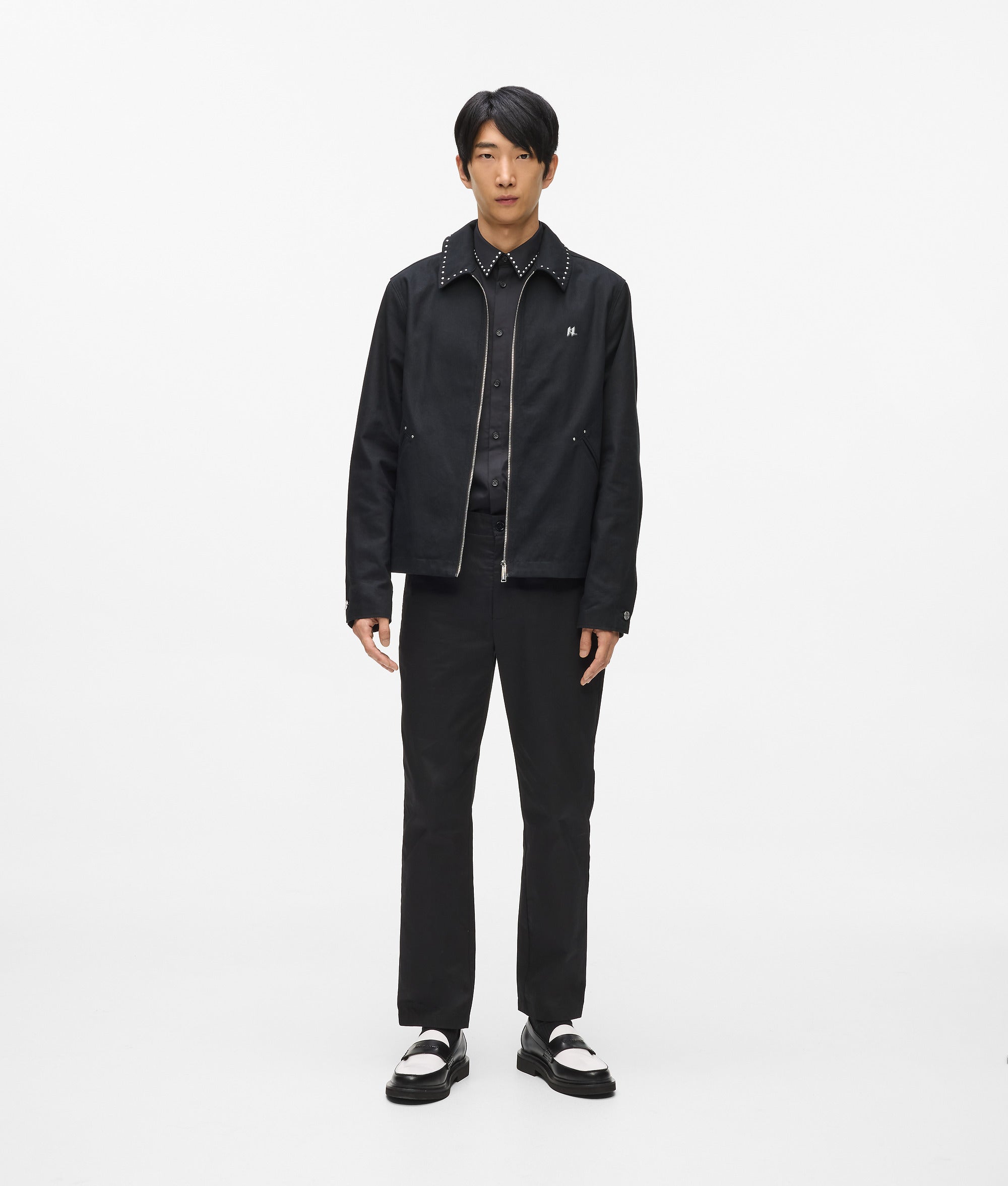 Karl DNA studded jacket - Image 4