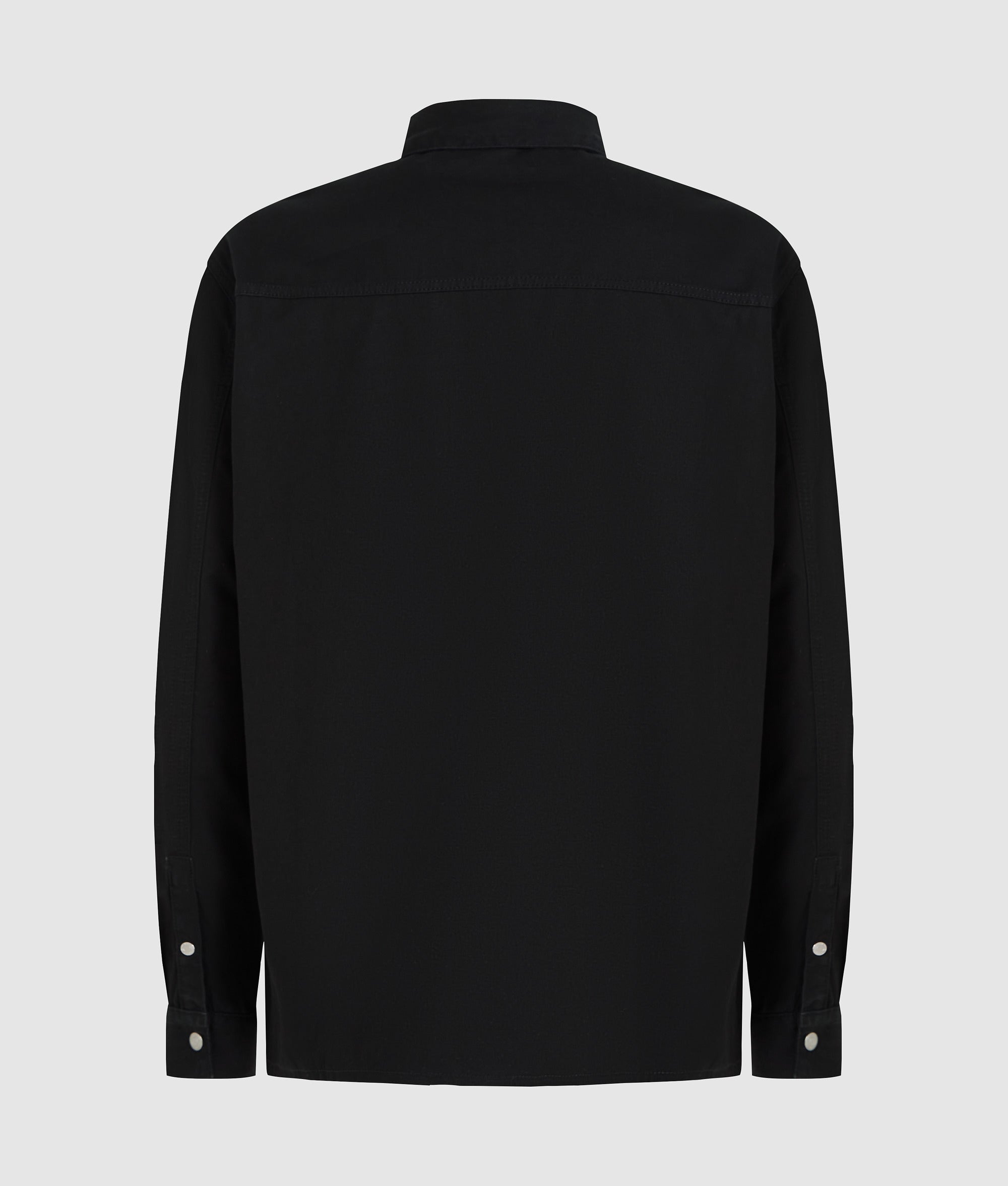 Denim panel overshirt - Image 6