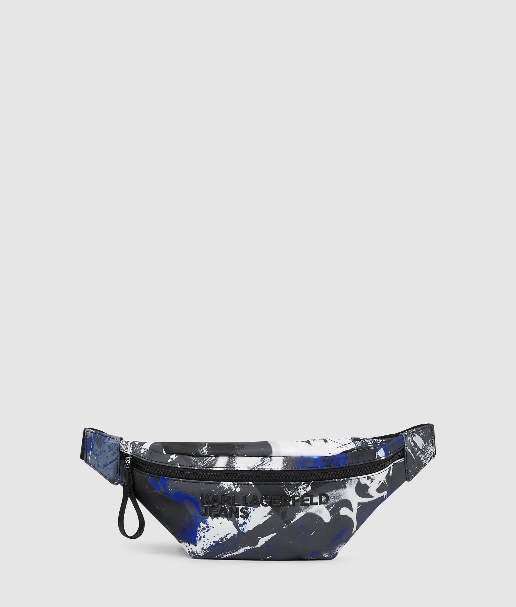 Graffiti print belt bag