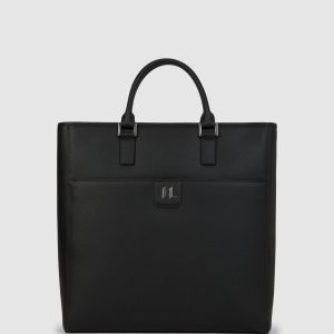 K/Monogram leather tote bag
