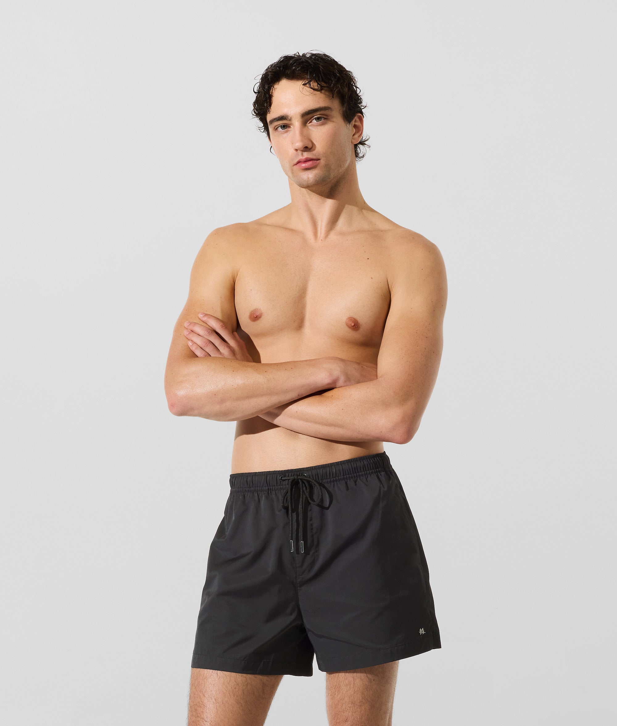 Monogram pin boardshorts