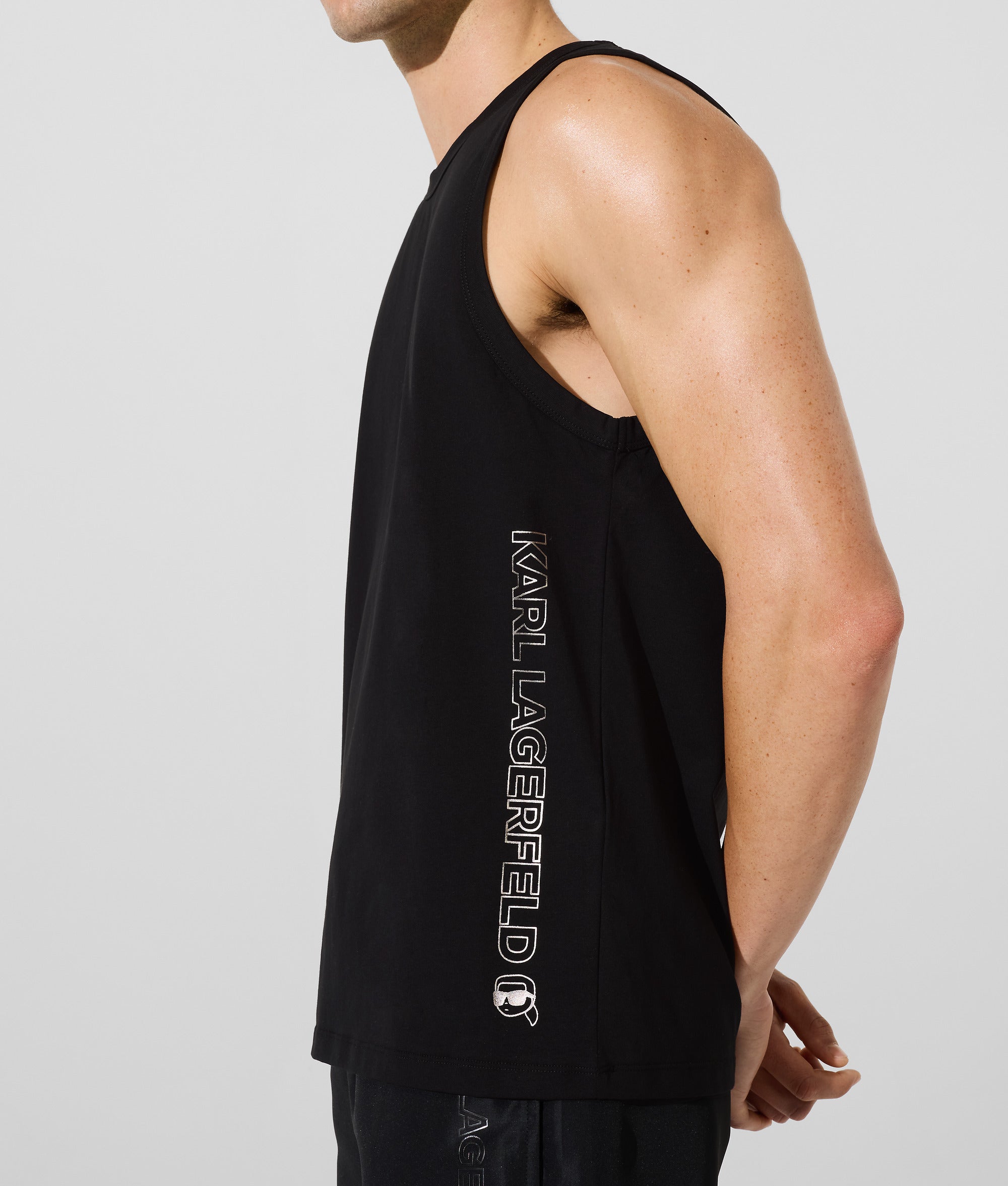Ikon metallic beach tank top - Image 3