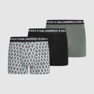 Knot-print trunks ?C 3 pack