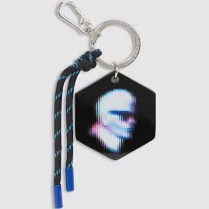 Karl graphic keychain