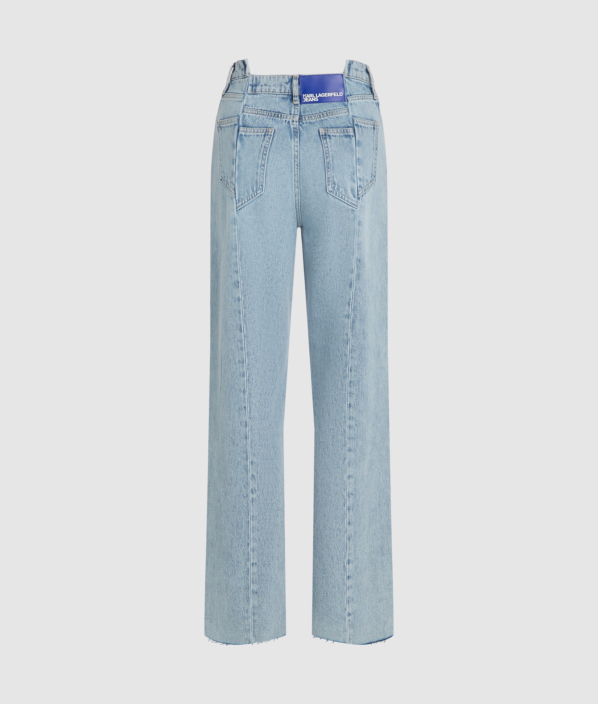 Seamed mid-rise relaxed jeans - Image 6