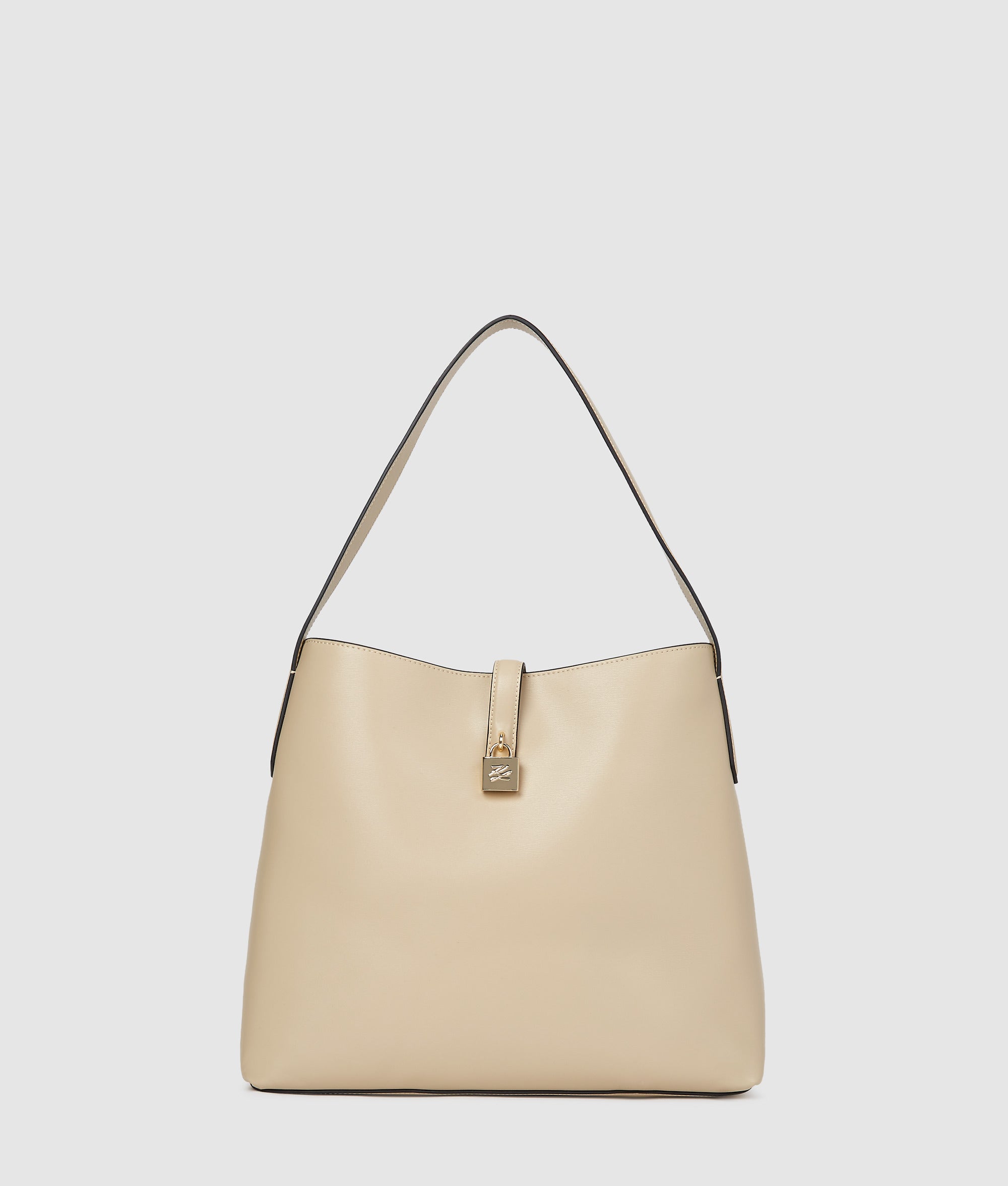 K/Autograph padlock hobo bag