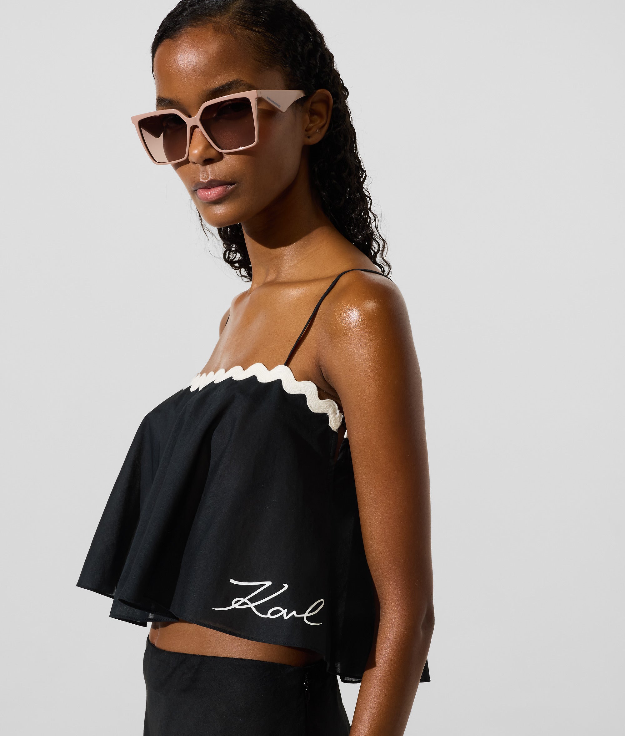 Scallop beach cropped top - Image 3