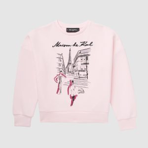 Girls Maison de Karl sweatshirt