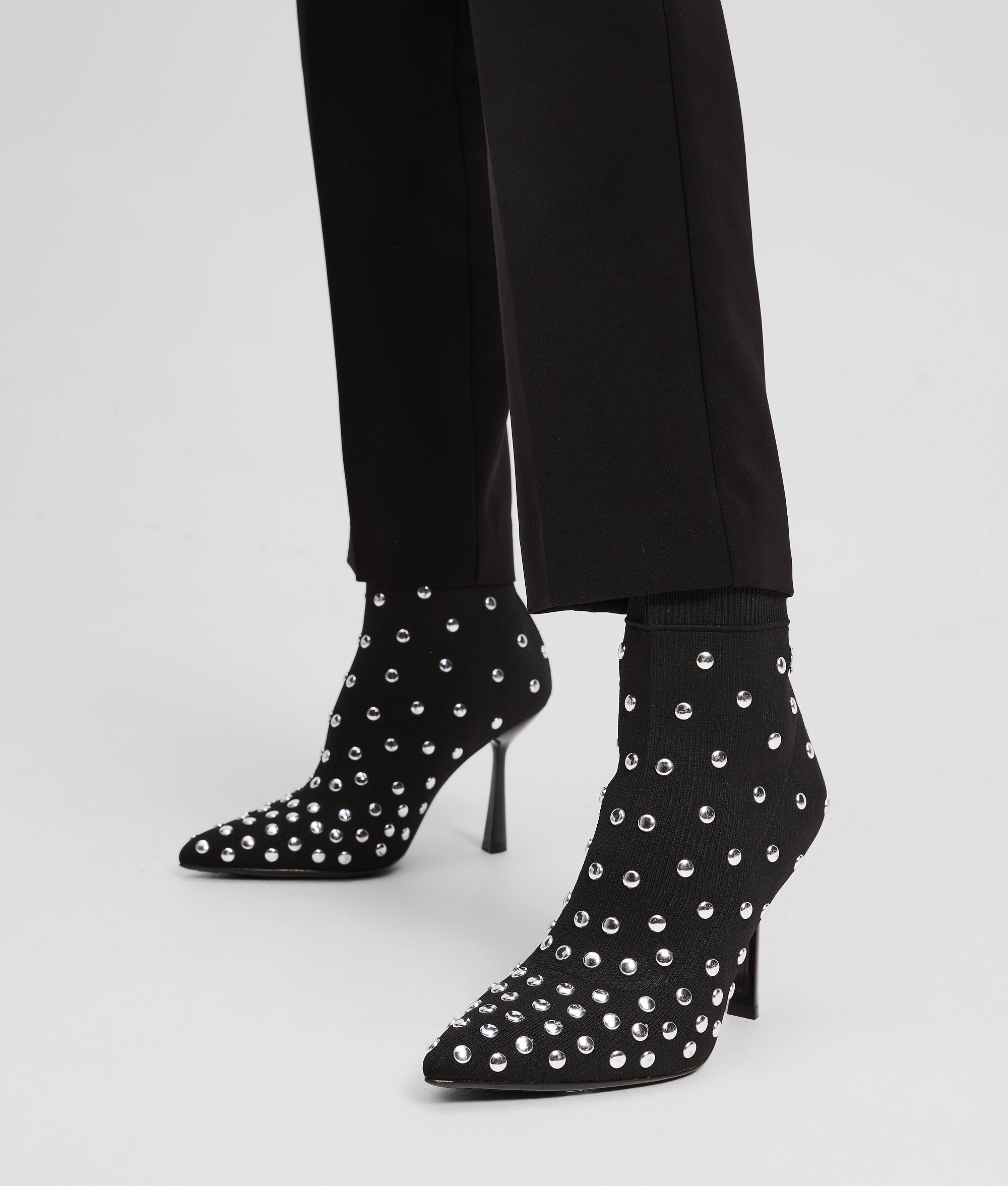 PANDARA KNITTED STUDDED BOOTS - Image 2