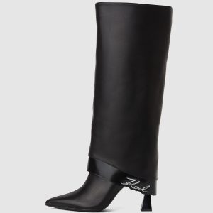 Debutante tall fold-down boots